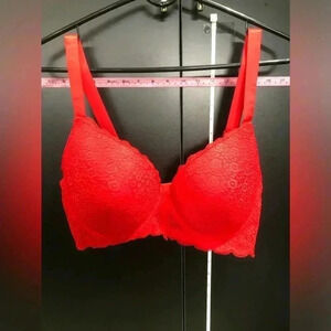 Kiss & Tell Intimates Des Lace overlay,padded,adjustable straps, sexy bralette